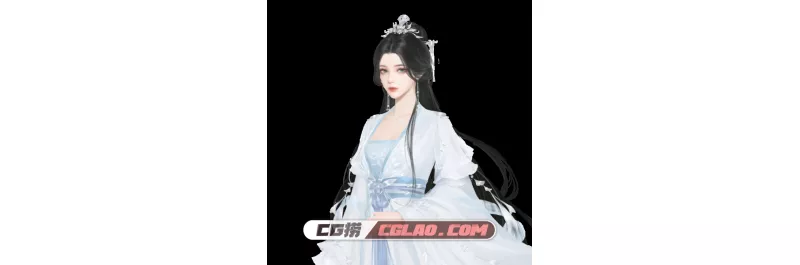 左美人古风人物素材 PNG 百度网盘下载 角色立绘 322P