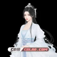 左美人古风人物素材 PNG 百度网盘下载 角色立绘 322P