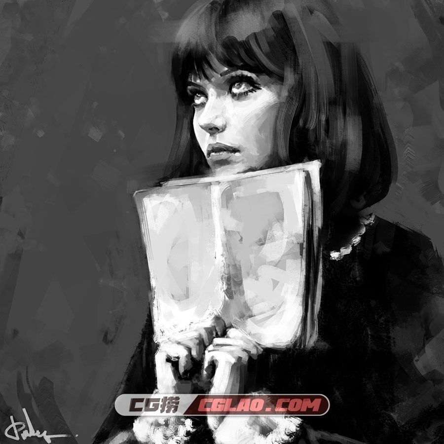 punksy 个性十足的人物肖像插画作品 百度网盘下载 195P,punksy_Anna Karina  ( Alphaville 1965 )sergey-orlov-annakarinapunksy.jpg