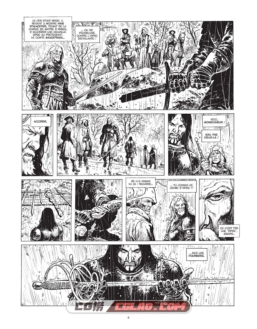 Le Maître D'Armes Noir & Blanc 漫画 百度网盘下载,Le.maitre.d.armes.NB.2017-009.jpg