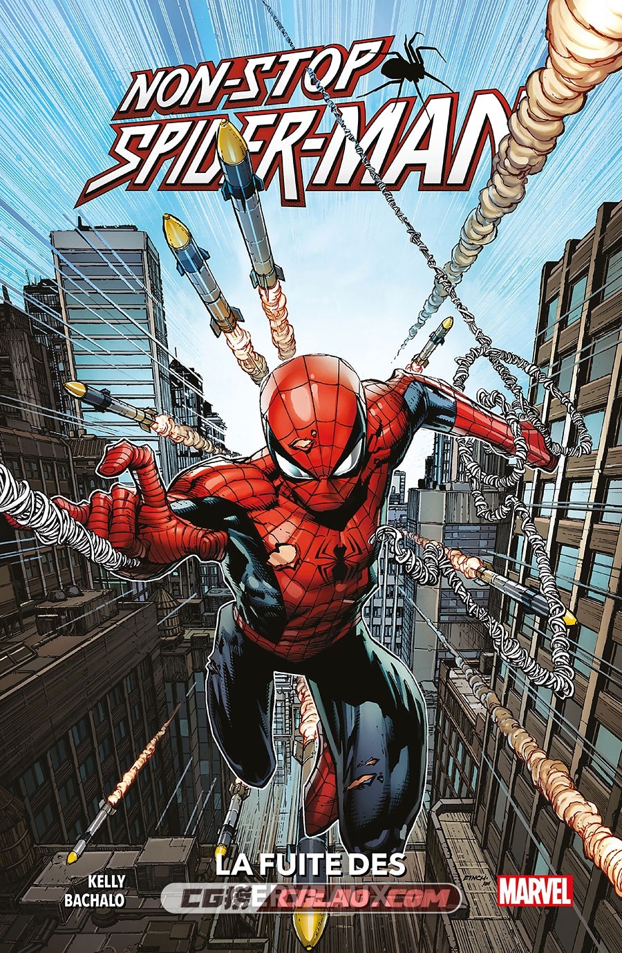 Non Stop Spider Man La Fuite Des Cerveaux 漫画 百度网盘下载,001.jpg