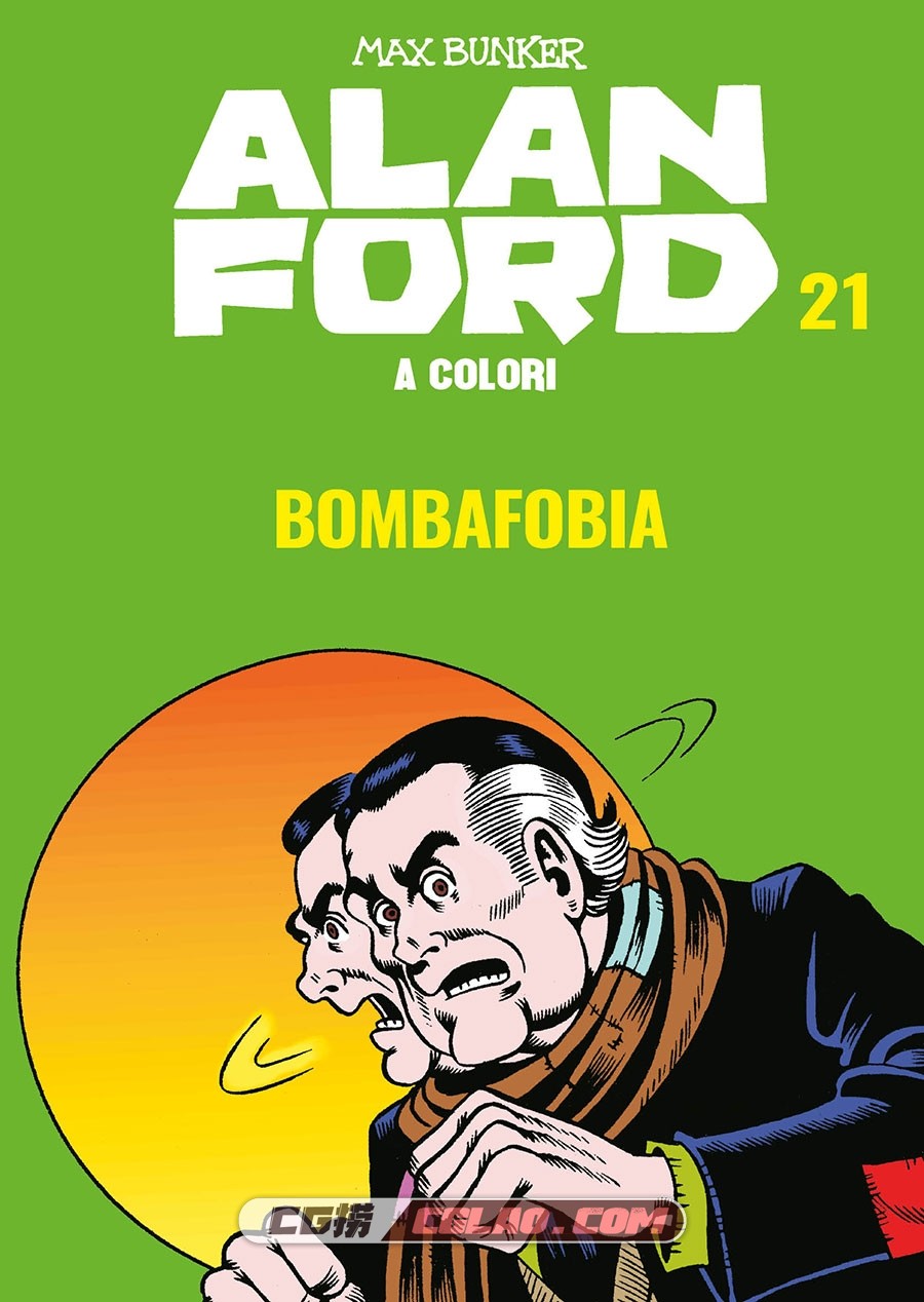 Alan Ford A Colori 第21卷 Bombafobia 2019 漫画 百度网盘下载,001.jpg