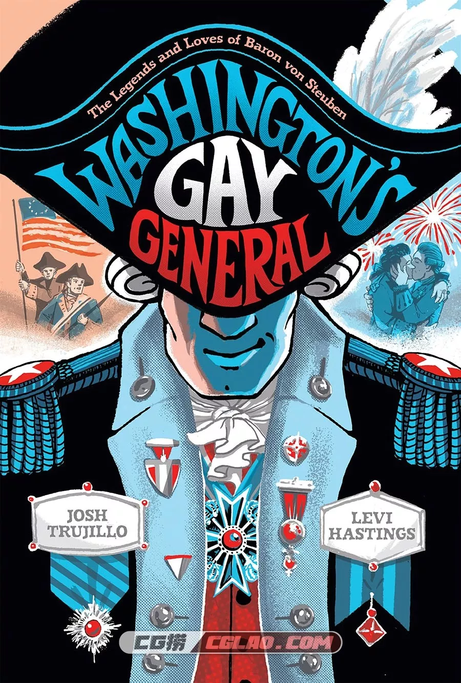 Washington's Gay General华盛顿的将军 英文漫画 百度网盘下载,Washington's Gay General - The Legends and Loves of Baron von Steuben - 0000 副本.jpg