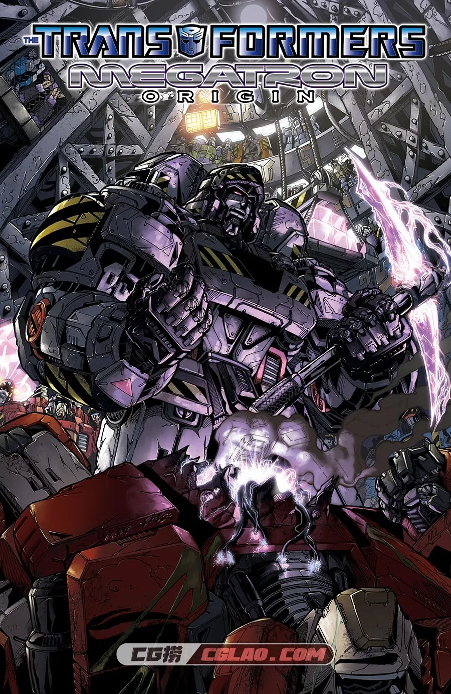 变形金刚：威震天起源Transformers: Megatron Origin 英文漫画下载,The Transformers - Megatron Origin-000 副本.jpg