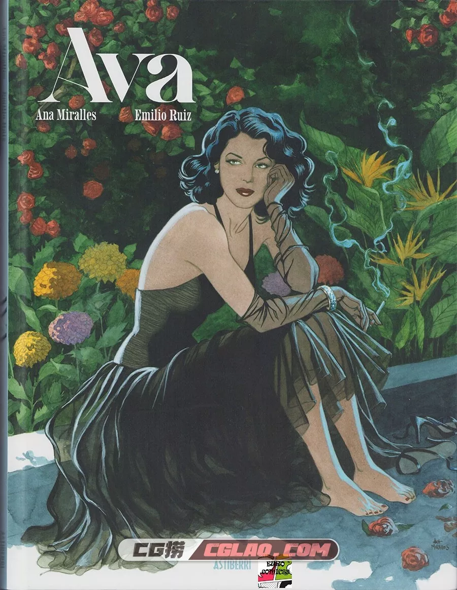 Ava 爱娃·加德纳传记 全1册漫画 百度网盘下载,Ava [Eurocomicss] - 0001 副本.jpg