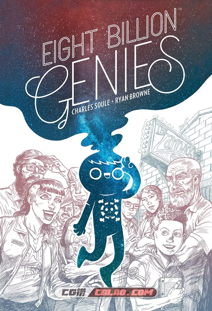 Eight Billion Genies八十亿精灵 全1册漫画 百度网盘下载,Eight Billion Genies - Deluxe Edition v01-0000 副本.jpg