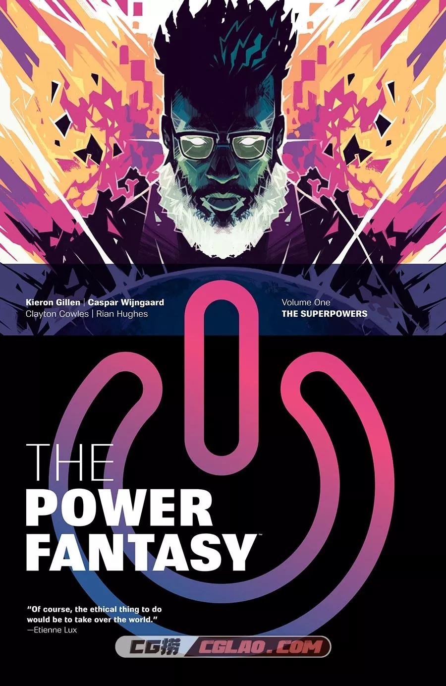 The Power Fantasy 第一册 英文漫画 百度网盘下载,The Power Fantasy v01 - The Superpowers-0000 副本.jpg