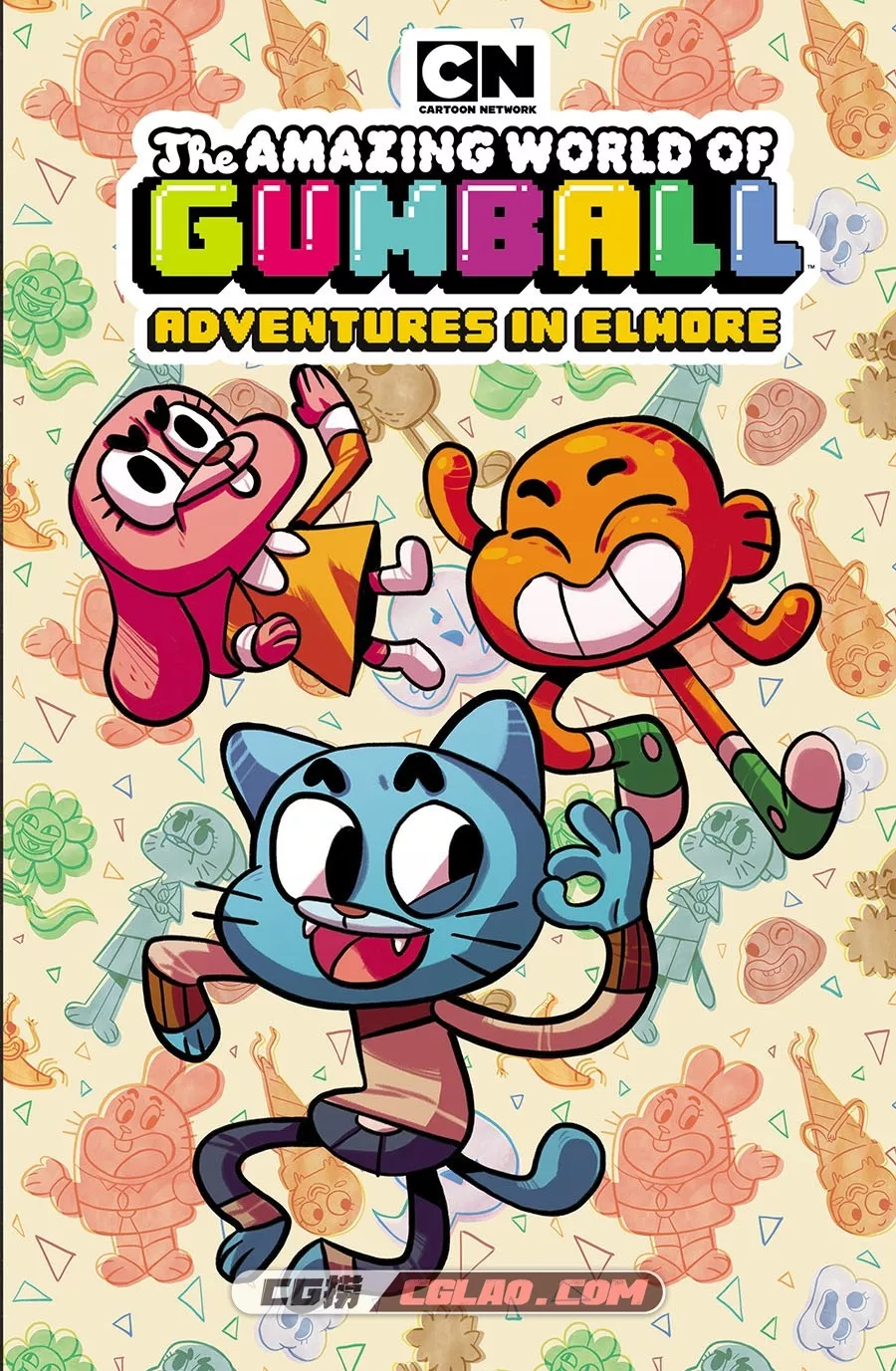 The Amazing World of Gumball 阿甘妙世界漫画合集含中字 百度下载,The Amazing World of Gumball - Adventures in Elmore-000 副本.jpg