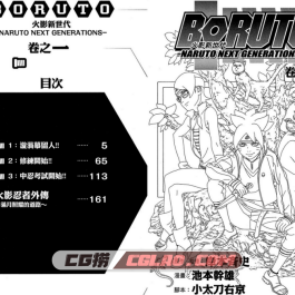 岸本齐史作品 博人传火影新世代 台版 全20卷 PDF 百度云下载